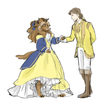 Loathly Lady / Genderswapped Beauty And The Beast cover