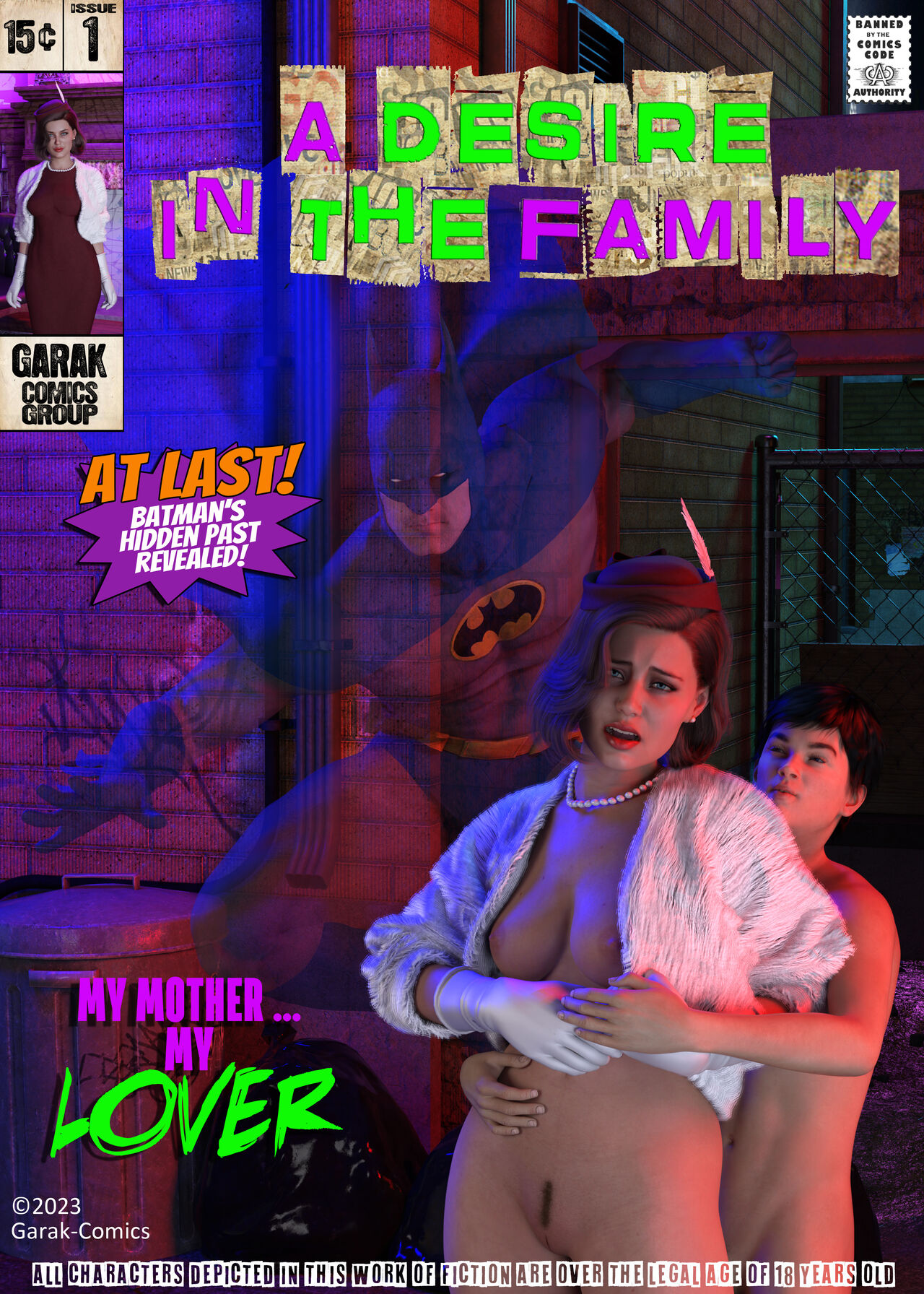 A Desire In the Family - Batman Parody - Garak3D page 1 full