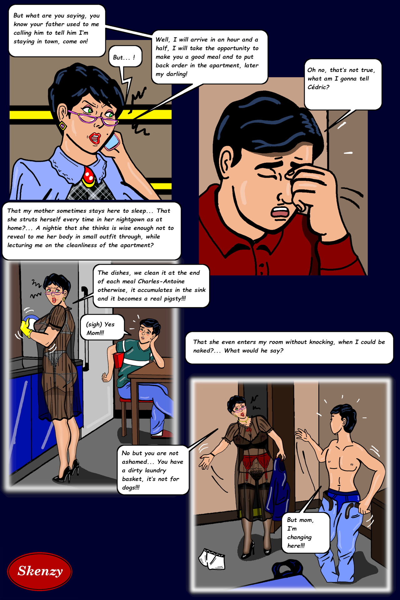 On Thursday nights, we have fun and we fuck. English page 5 full