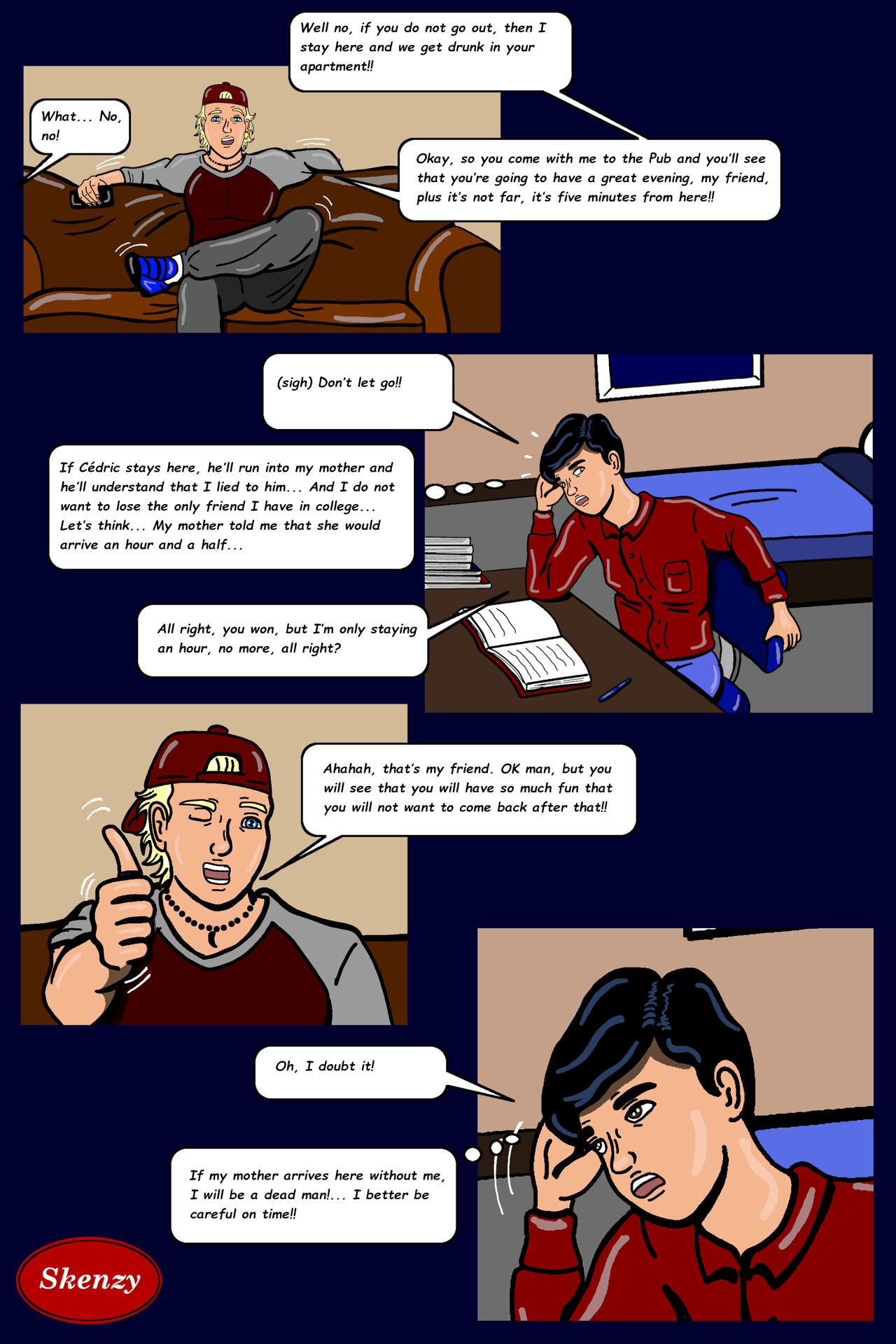 On Thursday nights, we have fun and we fuck. English page 8 full