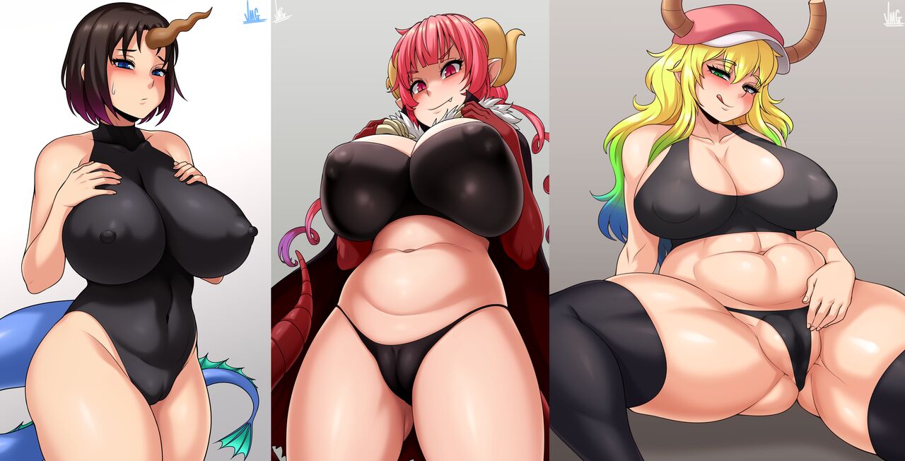 JMG - maid dragon series pack page 1 full