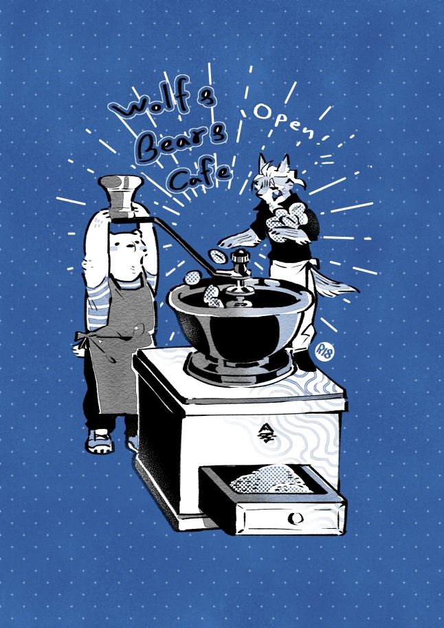 Wolf &amp; Bear &amp; Cafe // Fox &amp; Tiger &amp; Cup Noodles page 1 full