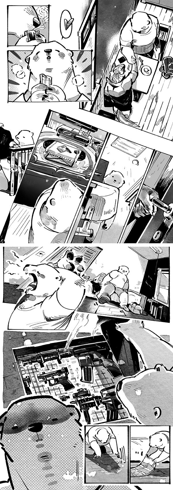 Wolf &amp; Bear &amp; Cafe // Fox &amp; Tiger &amp; Cup Noodles page 10 full