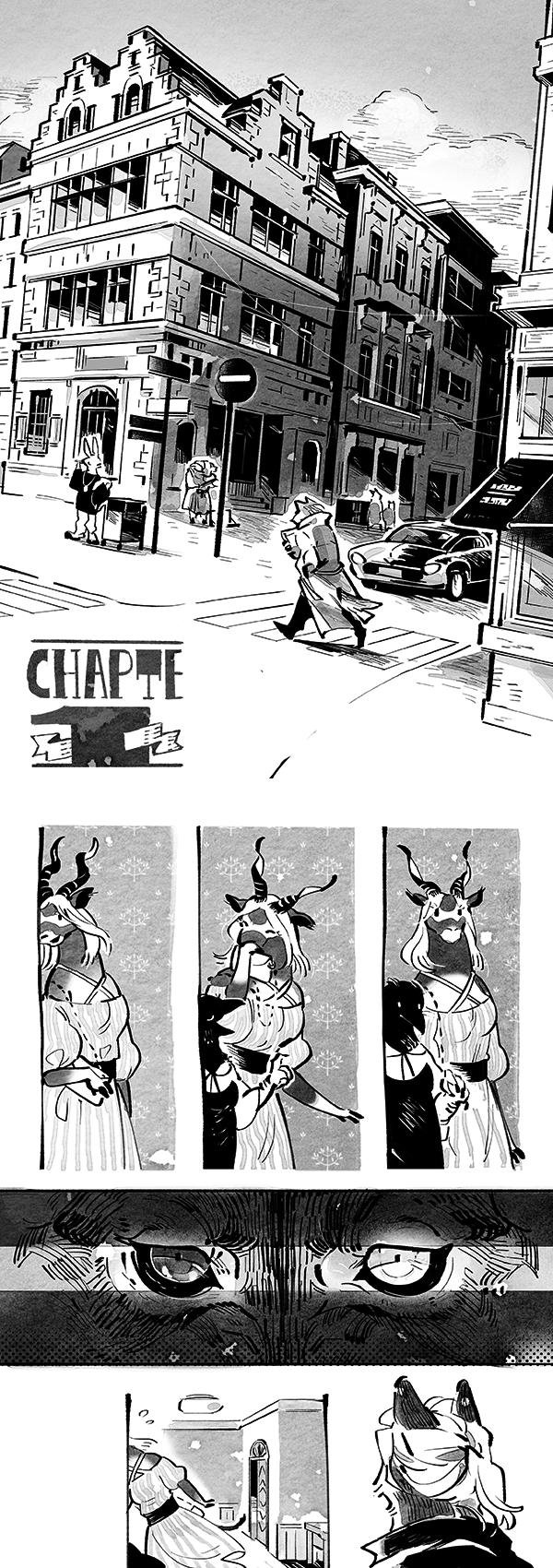 Wolf &amp; Bear &amp; Cafe // Fox &amp; Tiger &amp; Cup Noodles page 7 full