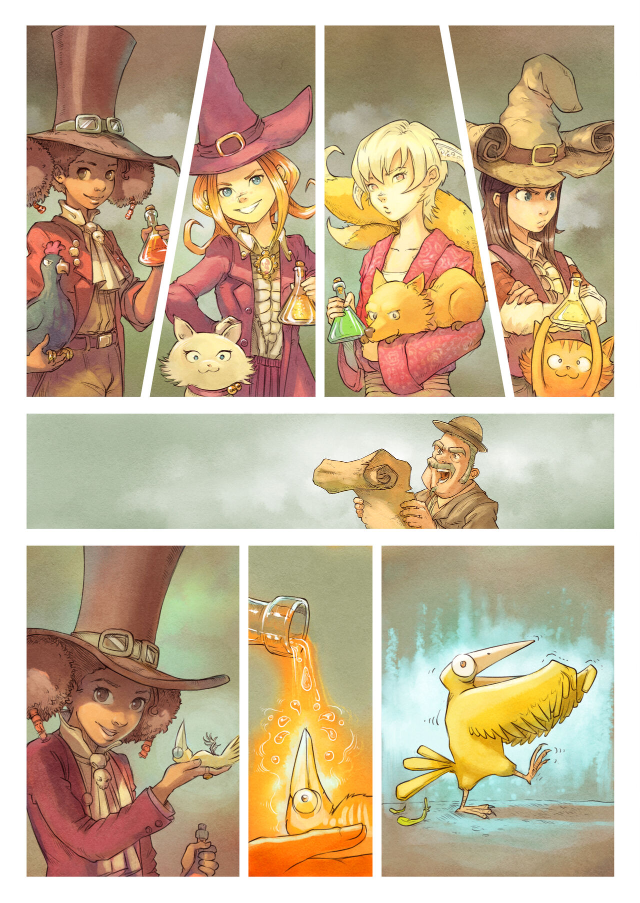 Pepper&amp;Carrot Episode 6: The Potion Contest page 4 full