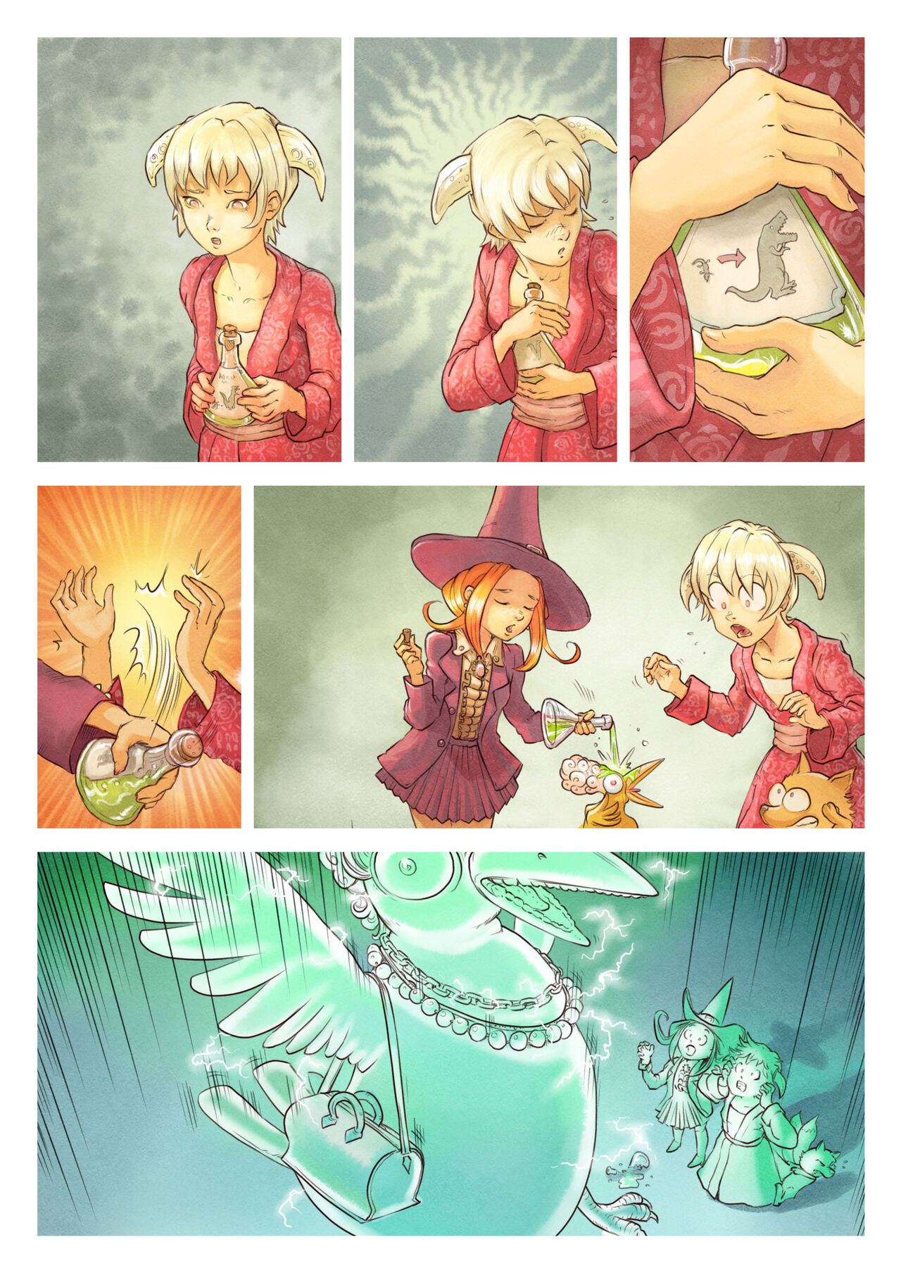 Pepper&amp;Carrot Episode 6: The Potion Contest page 6 full