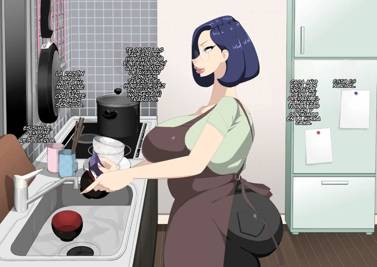 Nyoubou o Kyokon to Furin Sasete Mita. page 3 full