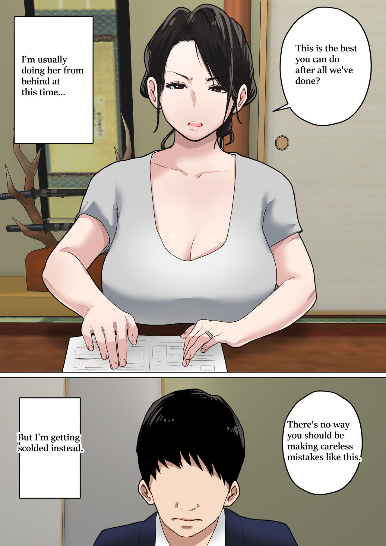 Mainichi Okaa-san de Seiyoku Shori! 3 | Mom Gets Me Off Every Day! 3 page 2 full