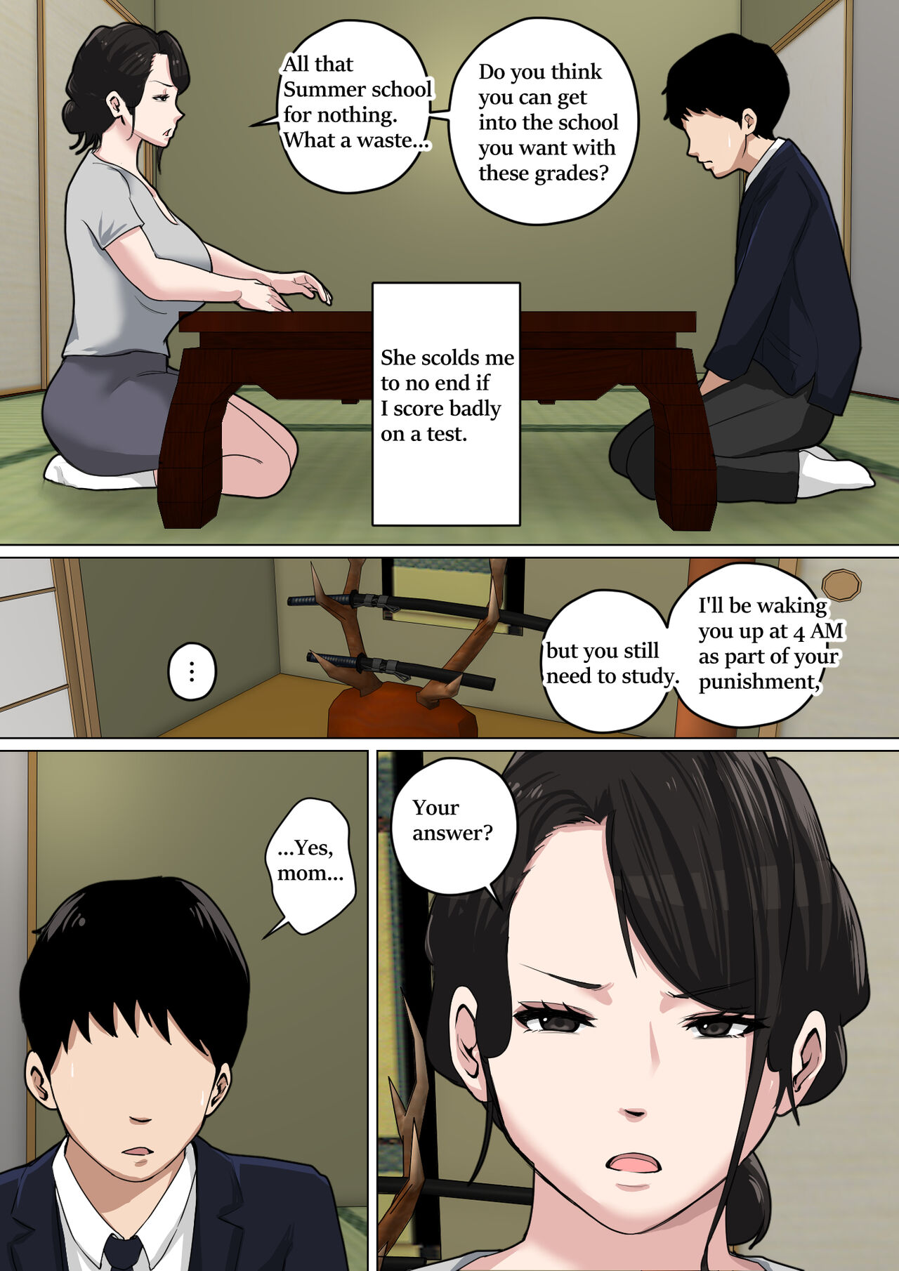 Mainichi Okaa-san de Seiyoku Shori! 3 | Mom Gets Me Off Every Day! 3 page 3 full