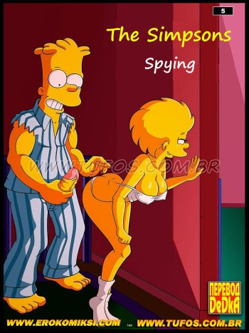 The simpsons_Spying cover