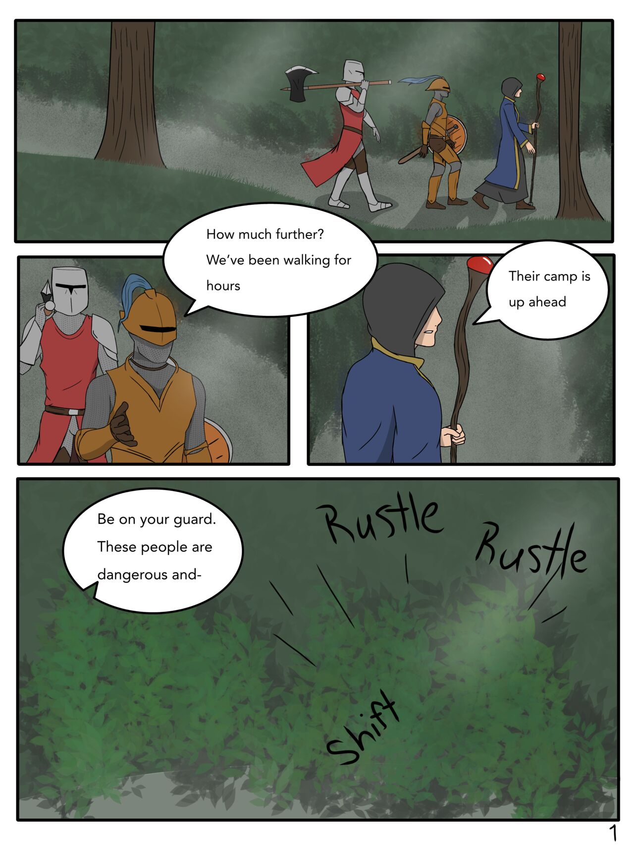 Three's Company- D&amp;D One Shot Part 1 page 2 full