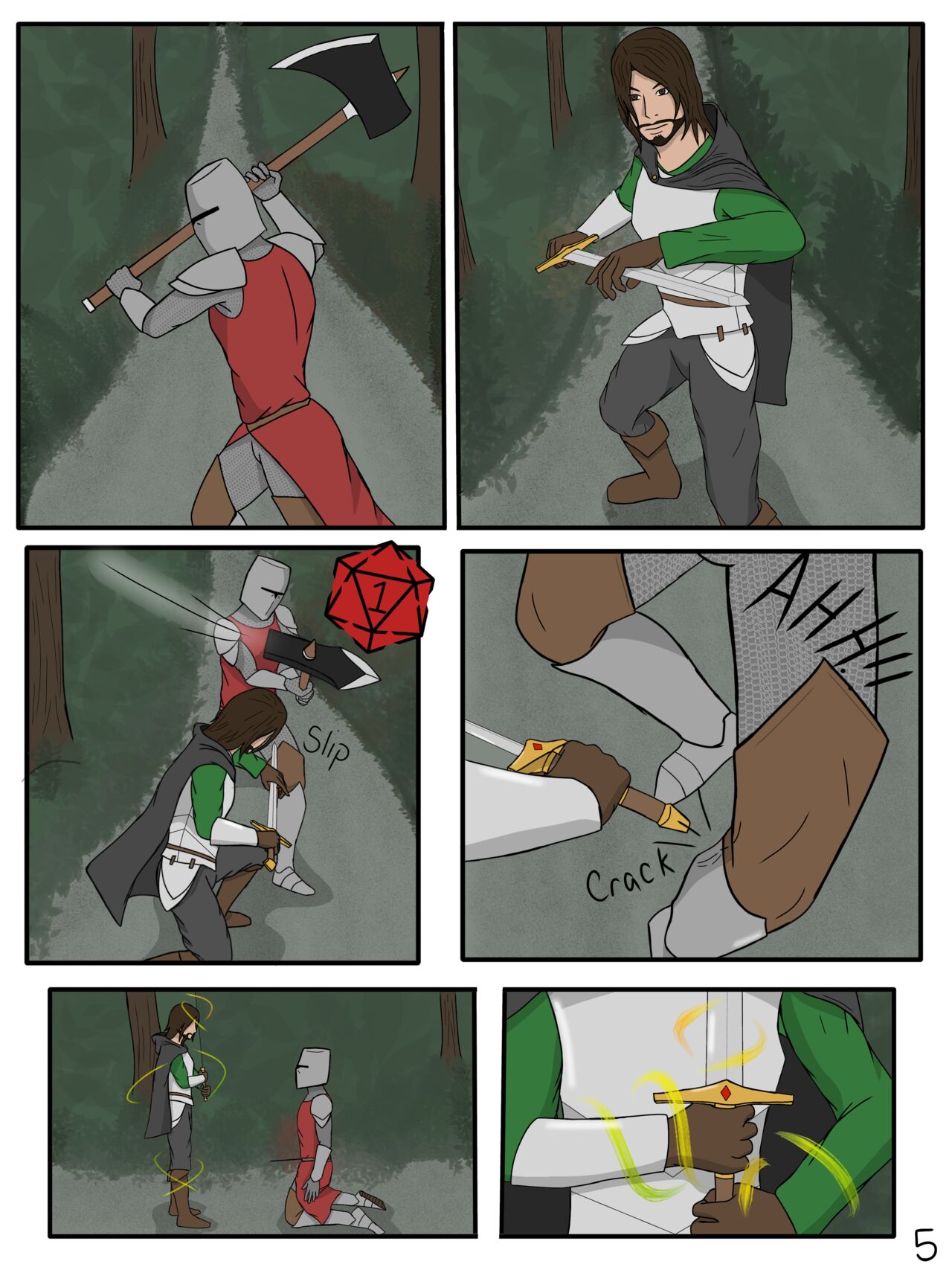 Three's Company- D&amp;D One Shot Part 1 page 6 full