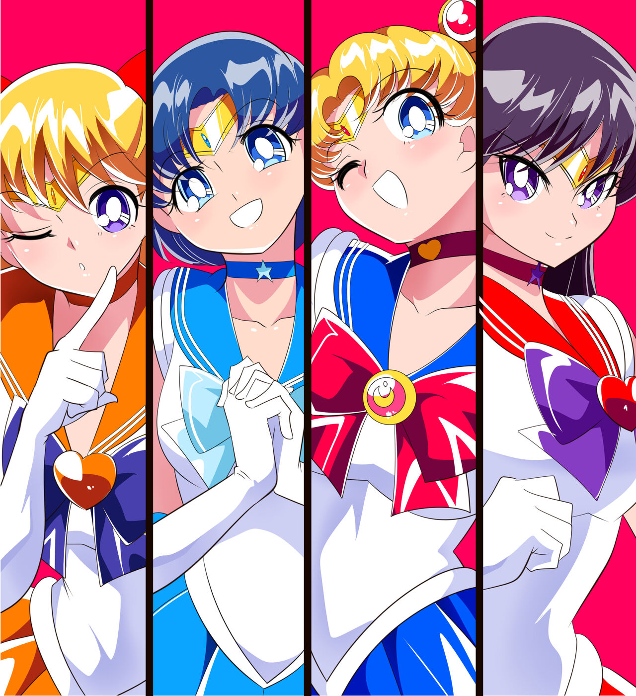 HEROINE LOSE Sailor Senshi VS Tuneen‼ page 2 full