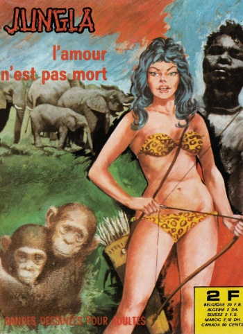 Jungla #20 - L'amour n'est pas mort cover