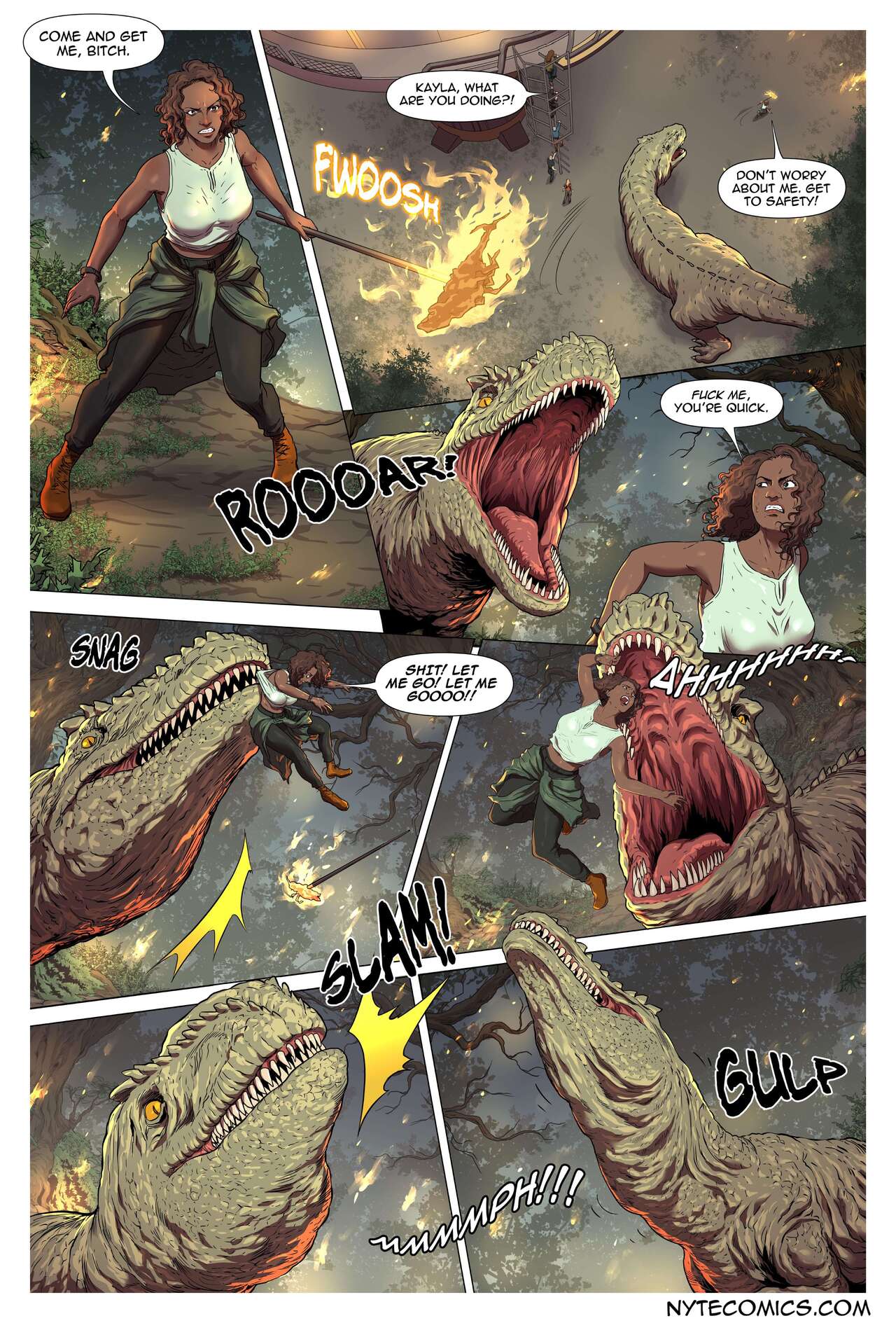 Jurassic Series - Ellie page 4 full