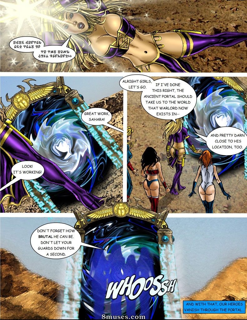 9 Superheroine - 9 Superheroine ws Warlords part1 page 4 full