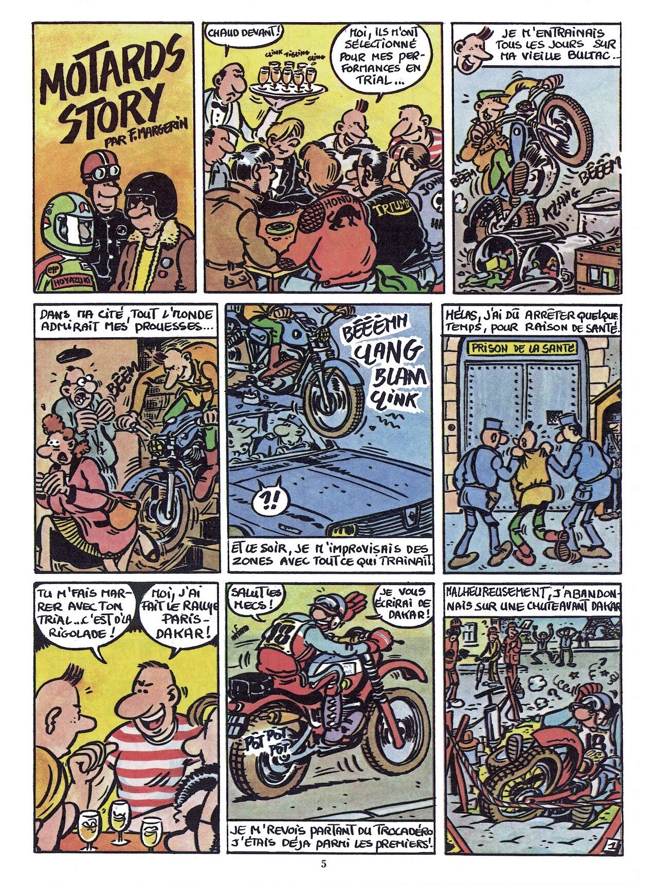 Rigolo ! 03 -  Scandale au Bol d'Or, le scooter rose triomphe ! page 5 full