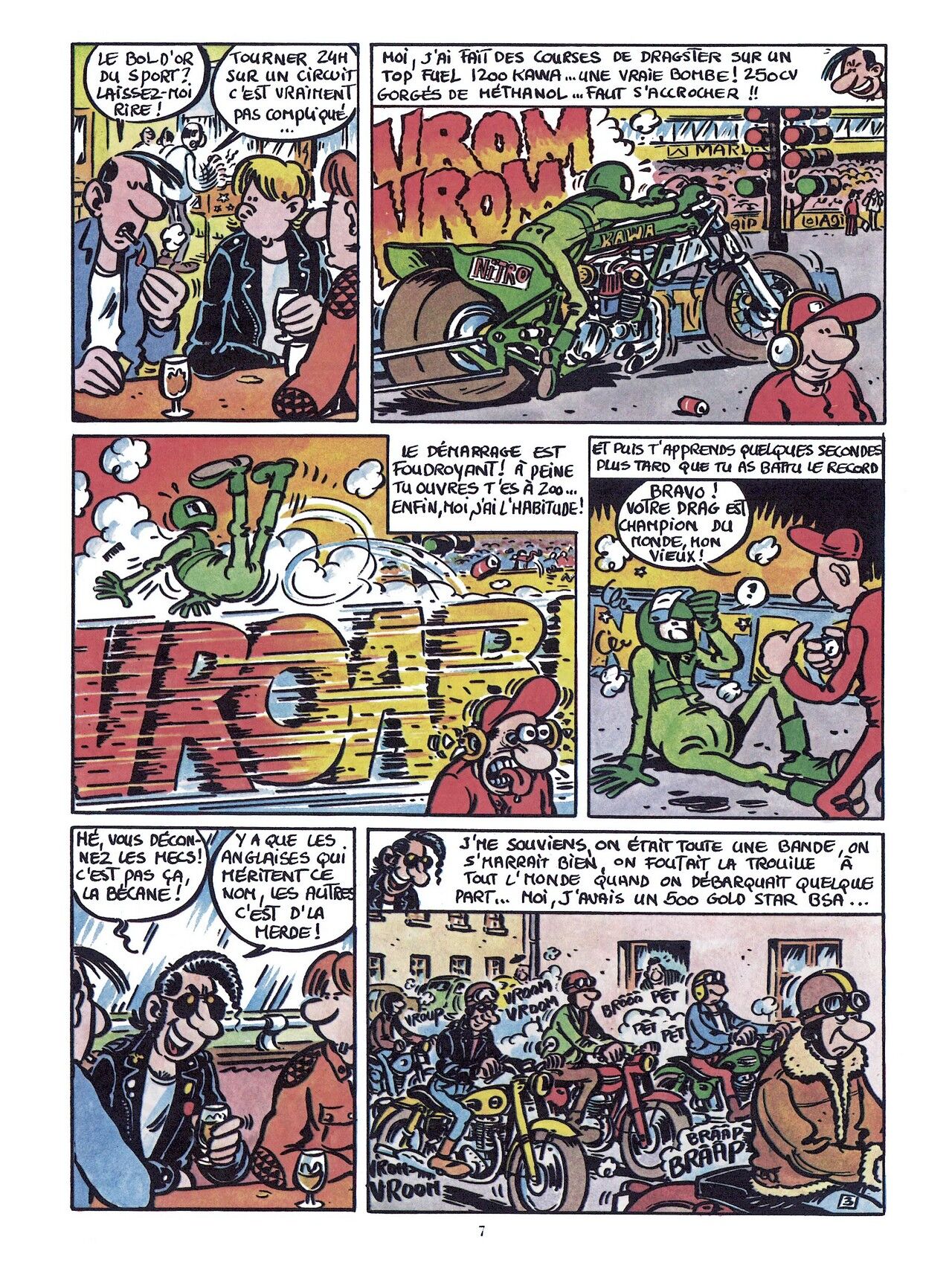 Rigolo ! 03 -  Scandale au Bol d'Or, le scooter rose triomphe ! page 7 full