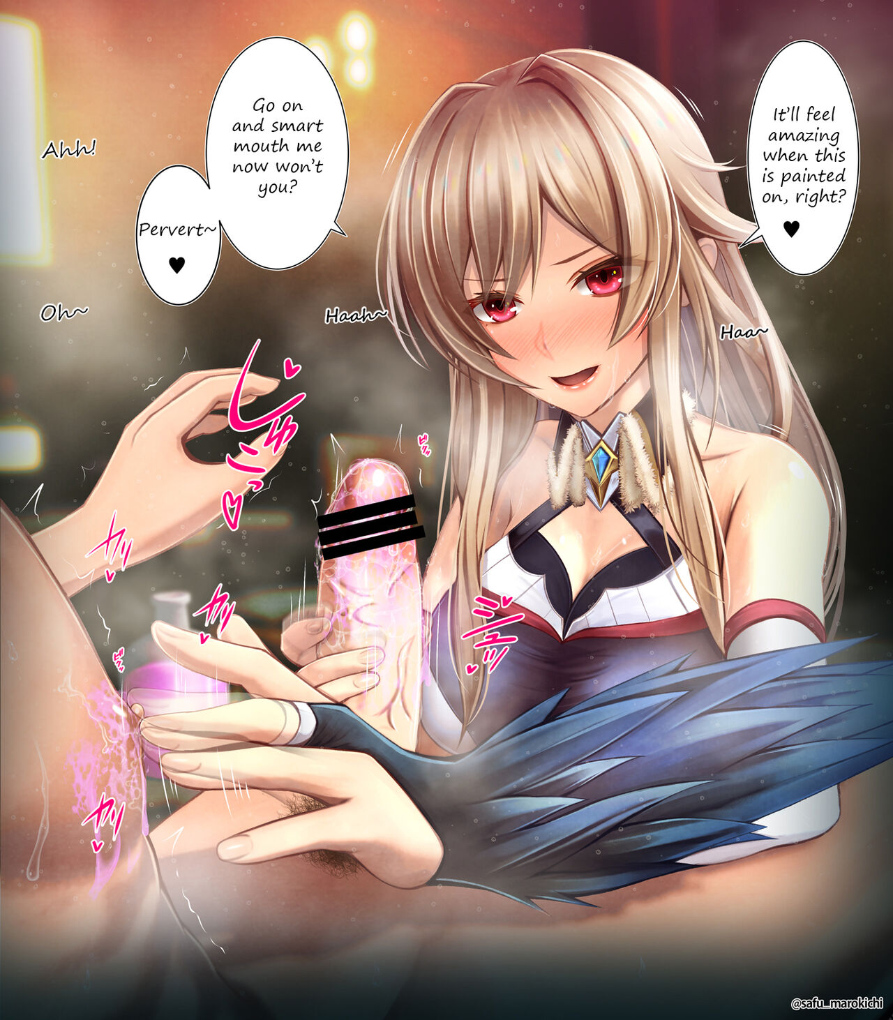 The unexpected side of a female knight page 1 full