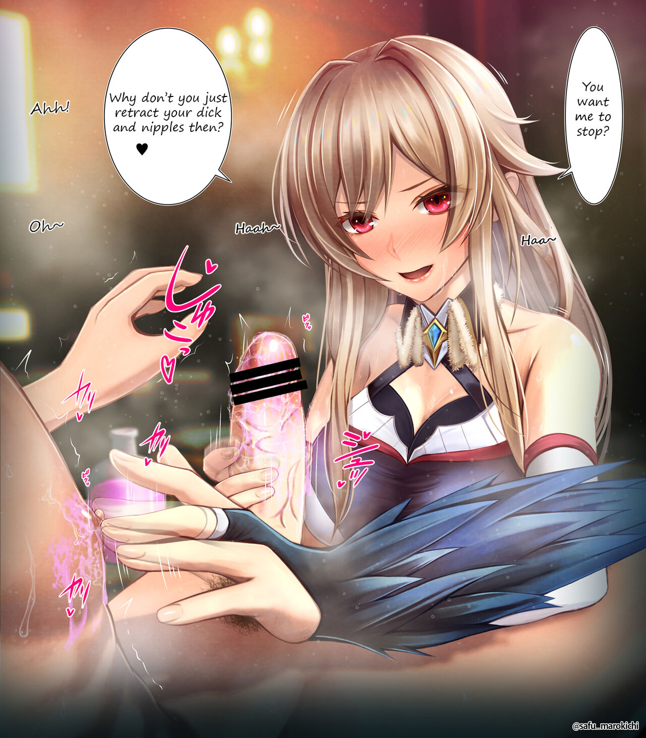 The unexpected side of a female knight page 2 full