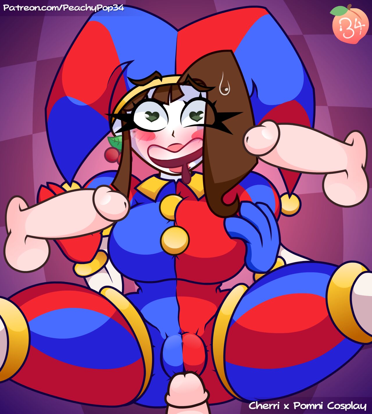 Cherri x Pomni  - peachypop34 page 4 full