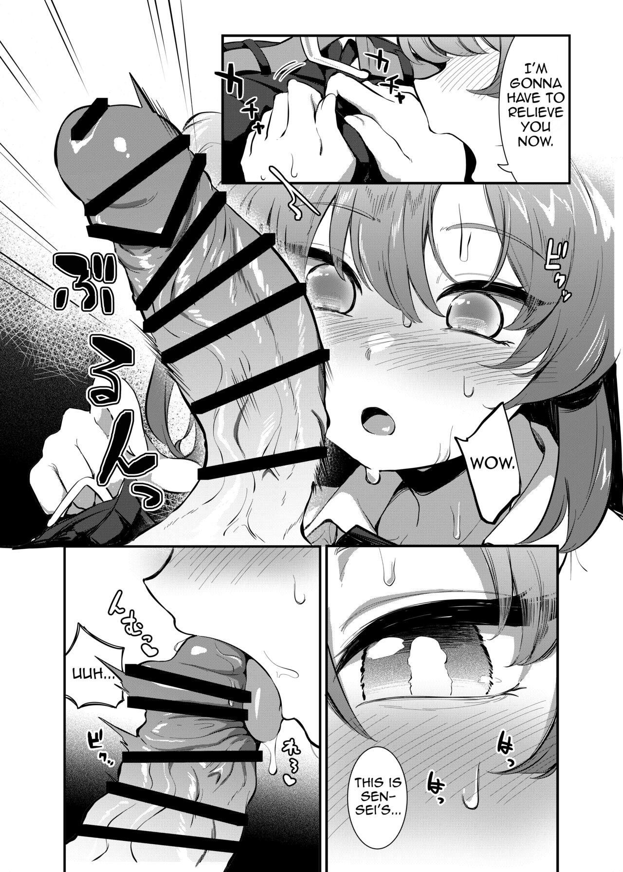 Bishonure Yuuka to Asedaku Ecchi | Sweaty sex with Yuuka page 9 full