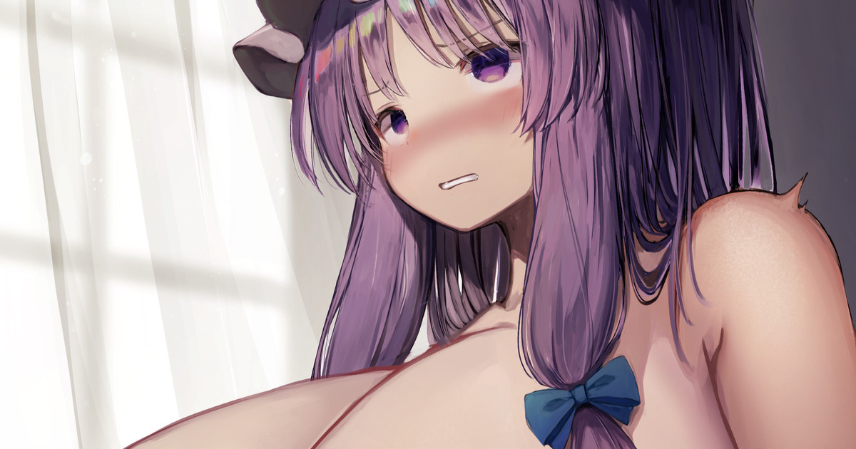 Bounyuu, Funnyuu Sayou no Aru Inmon o Kizamareta Patchouli page 2 full