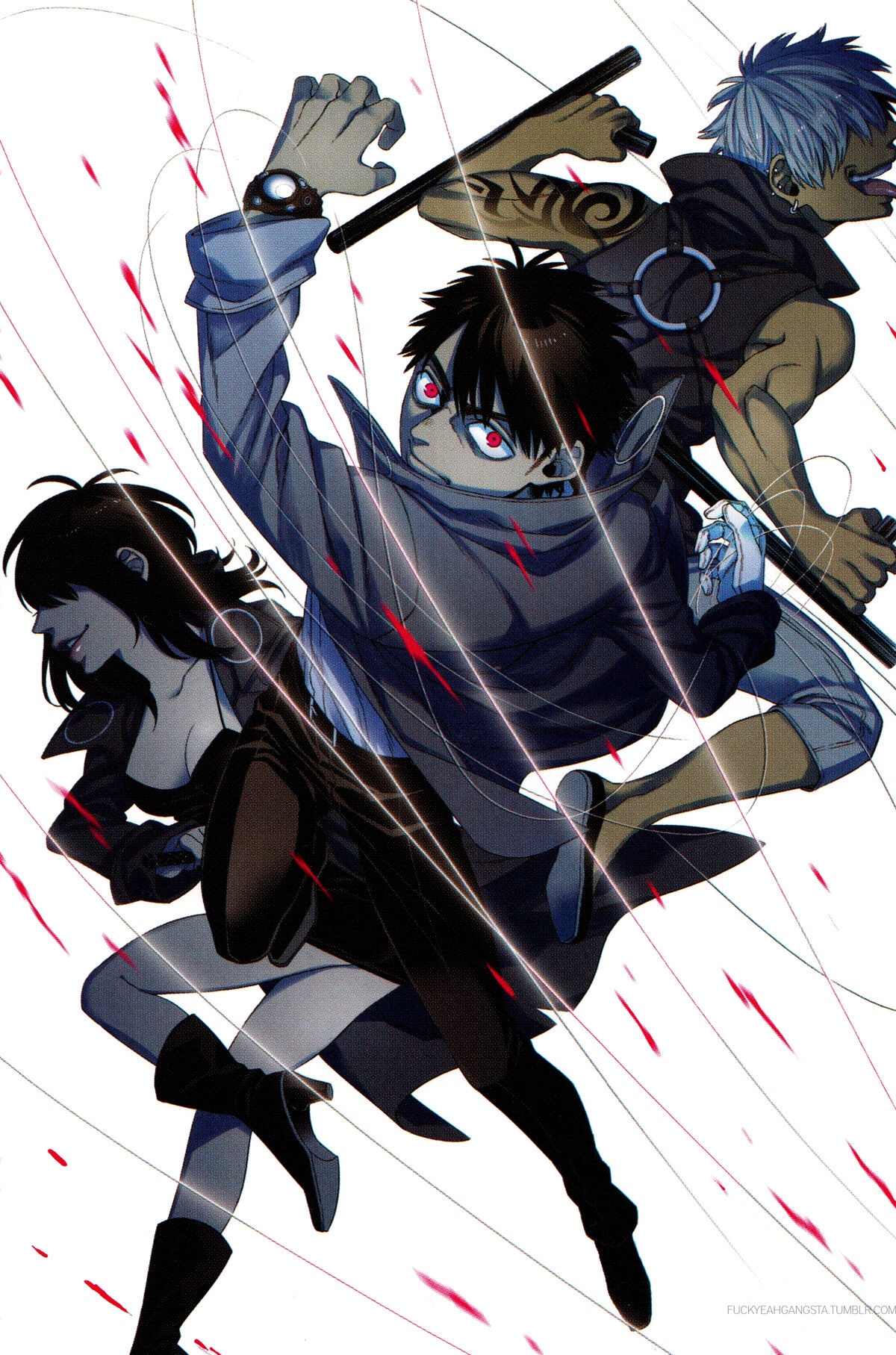 GANGSTA. &amp; GANGSTA:CURSED. Postcard Set page 5 full