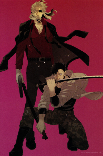 GANGSTA. &amp; GANGSTA:CURSED. Postcard Set cover