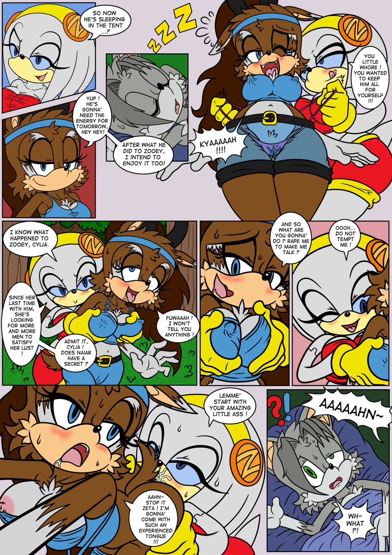 Naiar's Misadventures - Chapter 3 - Cylia &amp; Zeta  ENGLISH page 3 full