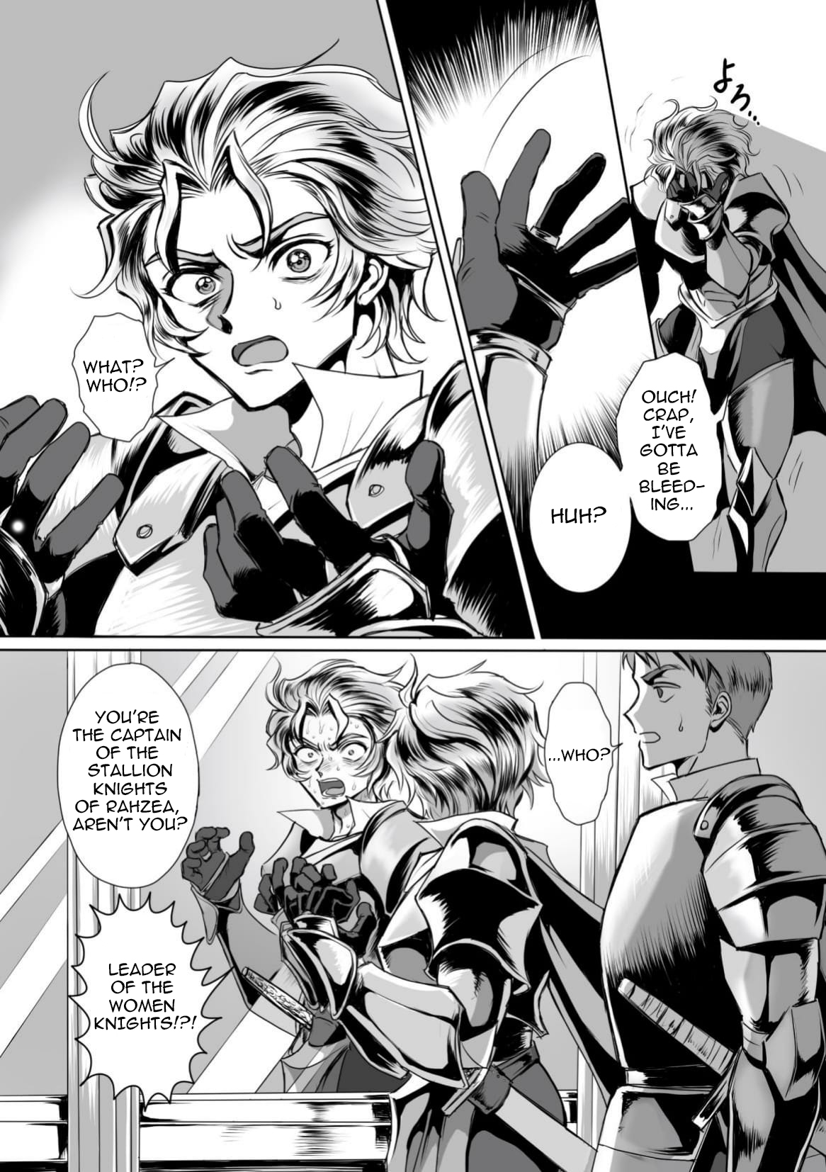 Possessed Knight Stallion: Forced to Climax by a Creeper! Ch. 1 page 6 full