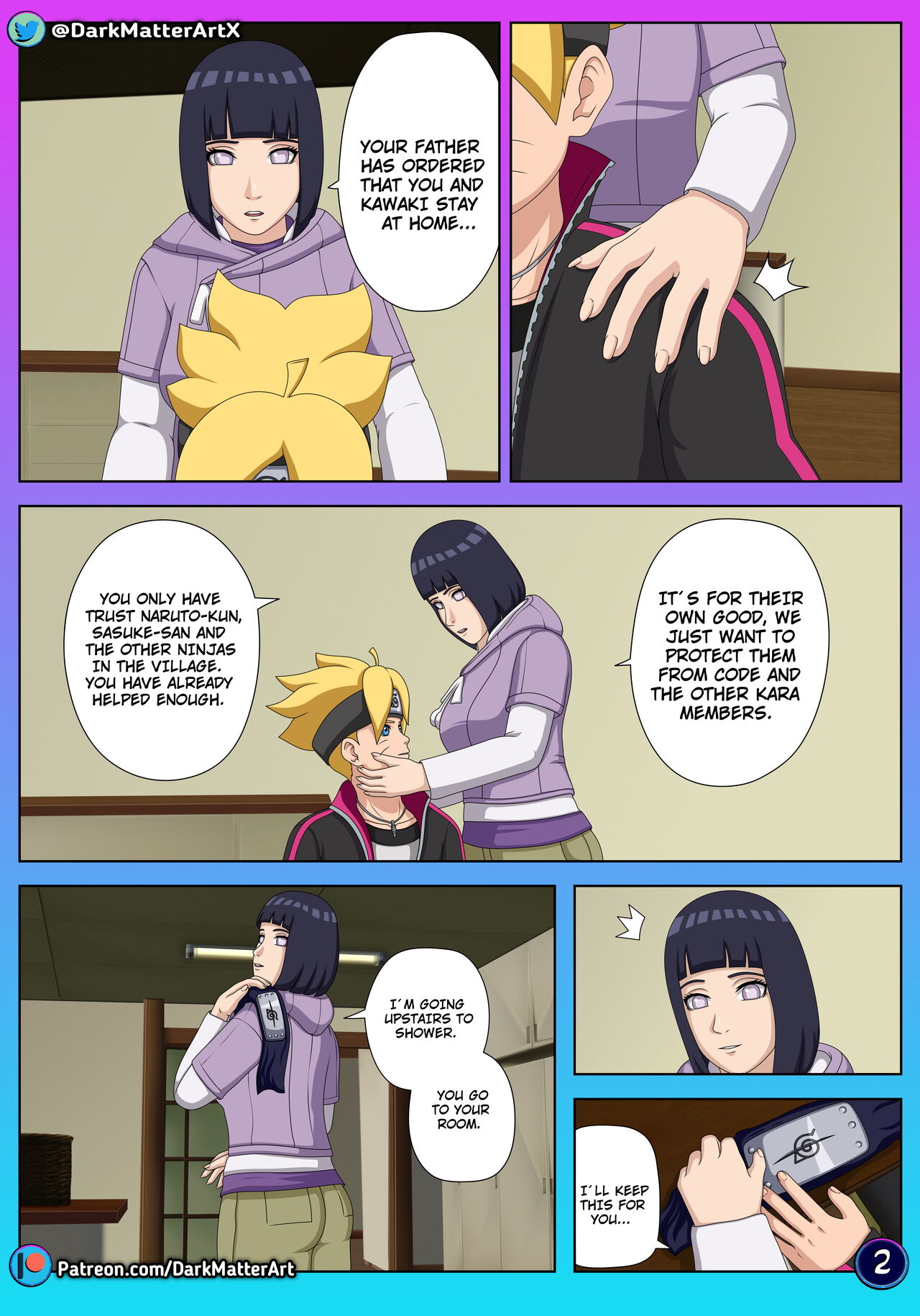 DARKMATTERART - Confusion in Bed page 3 full