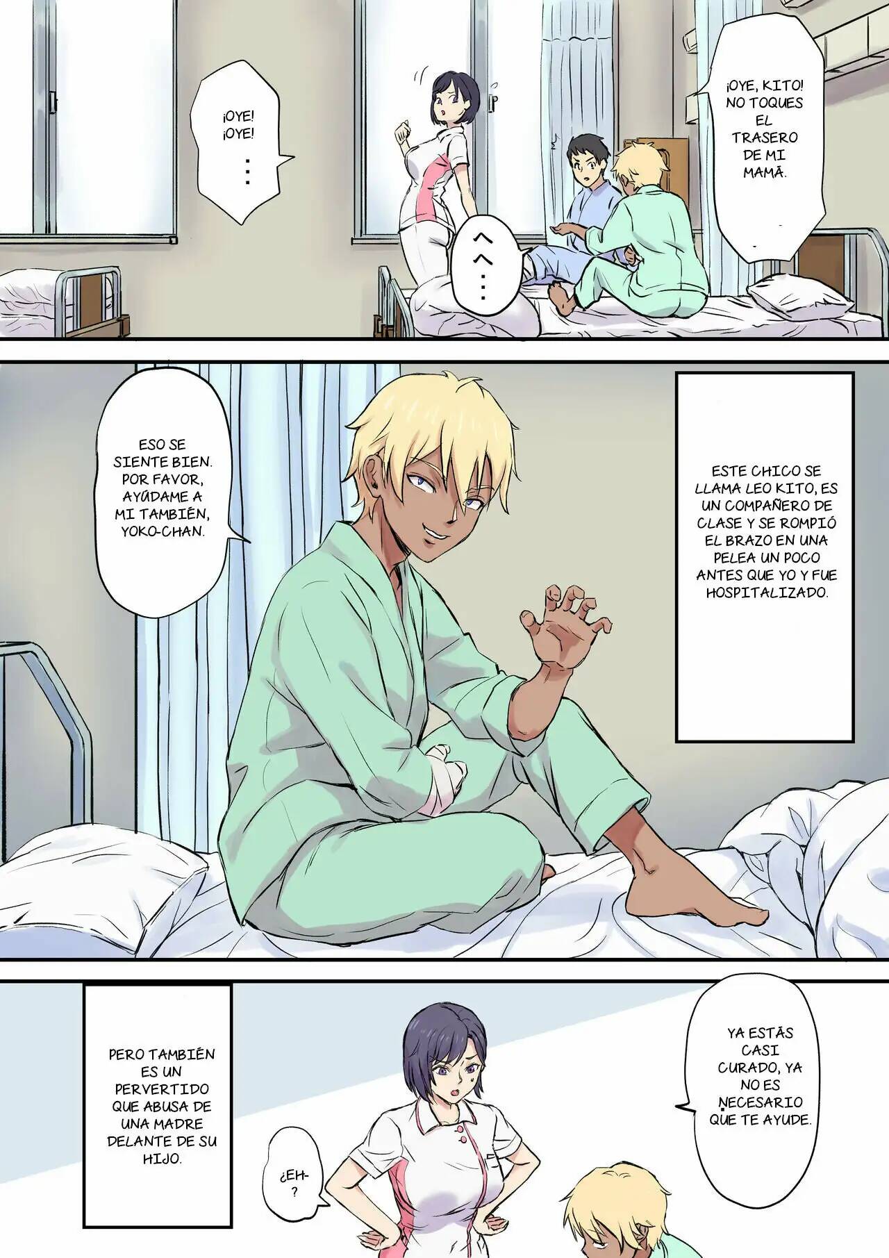 Tonari no Bed de Netorareru Kangoshi Jukubo 1 page 4 full