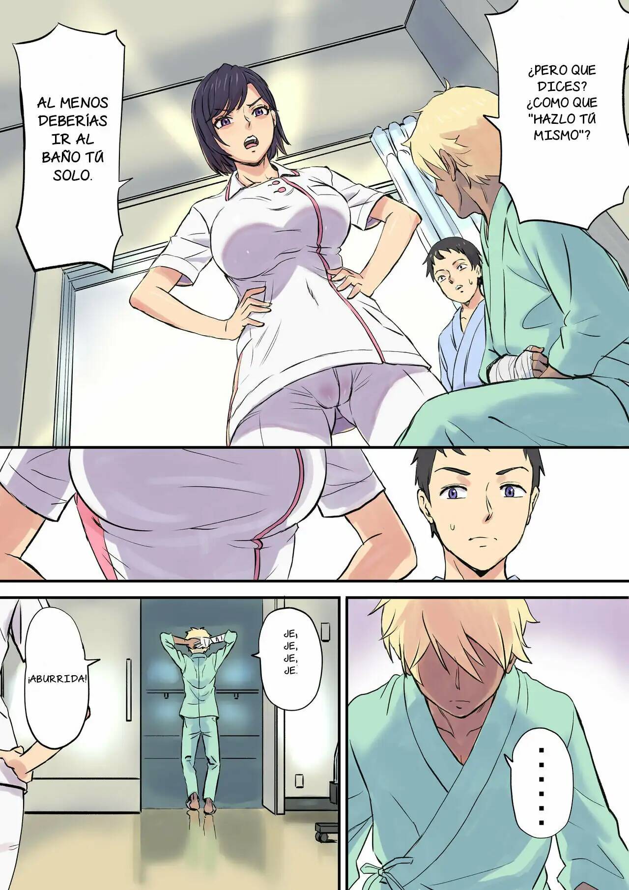 Tonari no Bed de Netorareru Kangoshi Jukubo 1 page 6 full