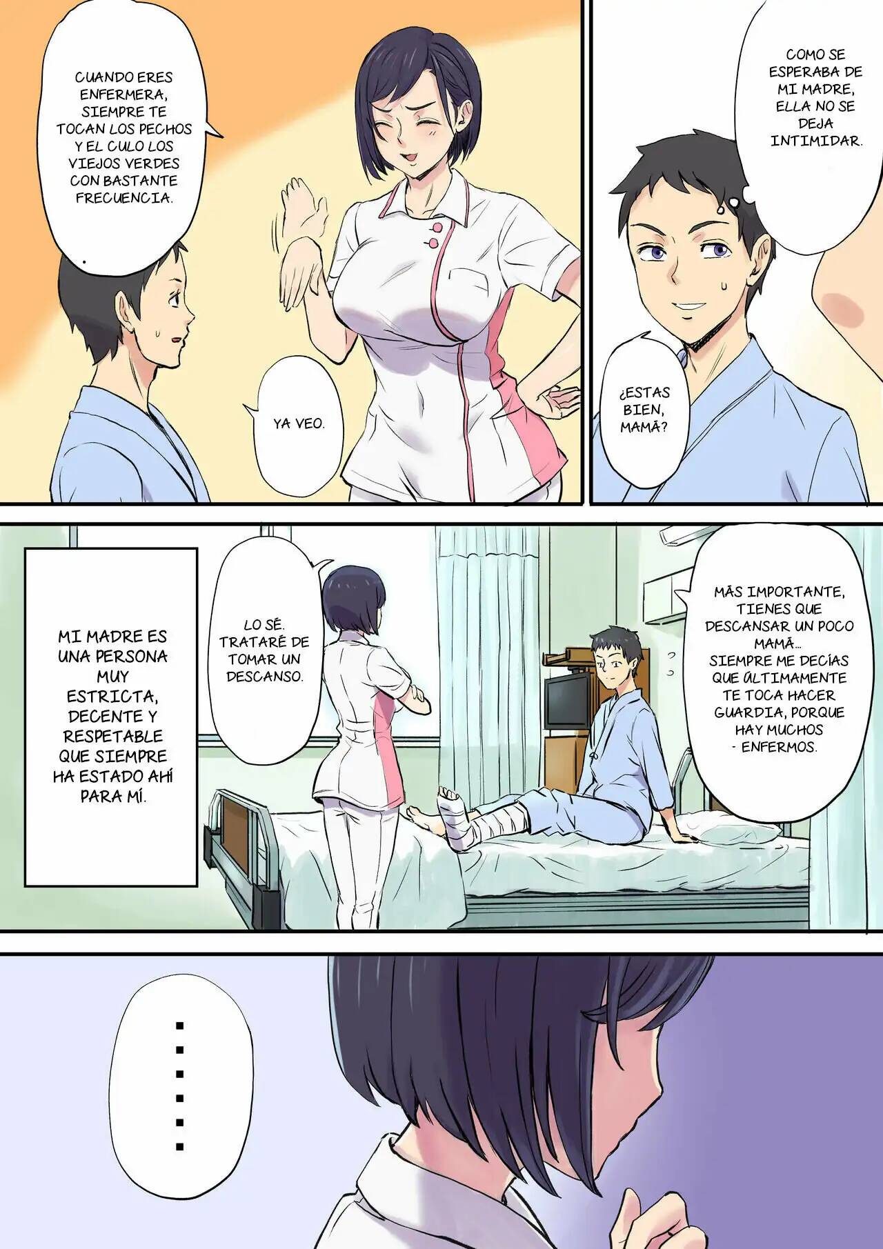 Tonari no Bed de Netorareru Kangoshi Jukubo 1 page 7 full