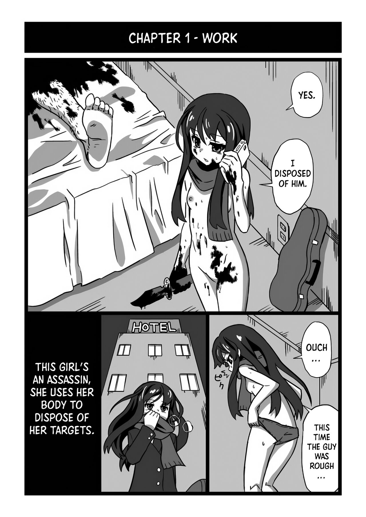 Koroshiya Shoujo | Assassin Girl page 1 full