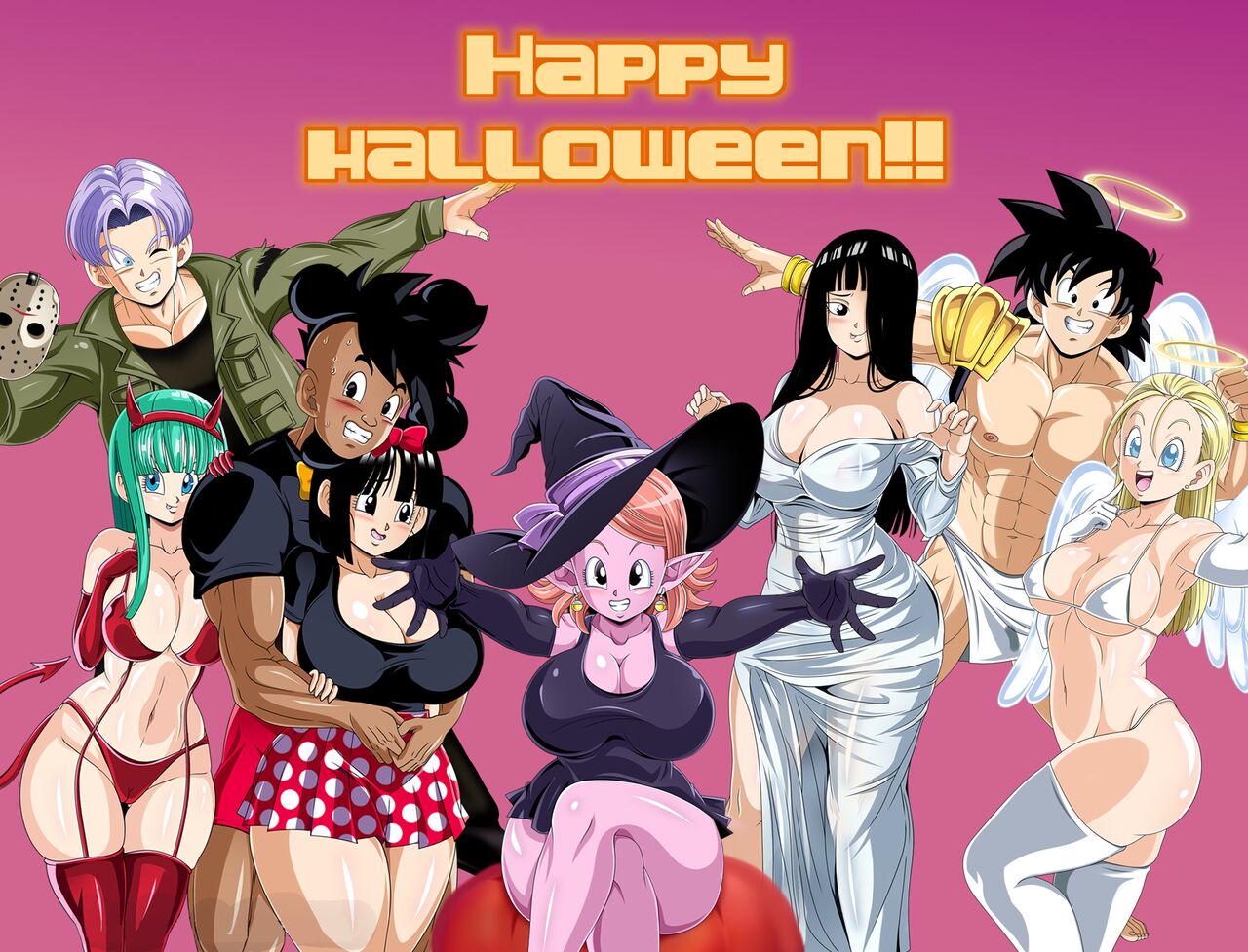 Halloween Sex Party page 2 full