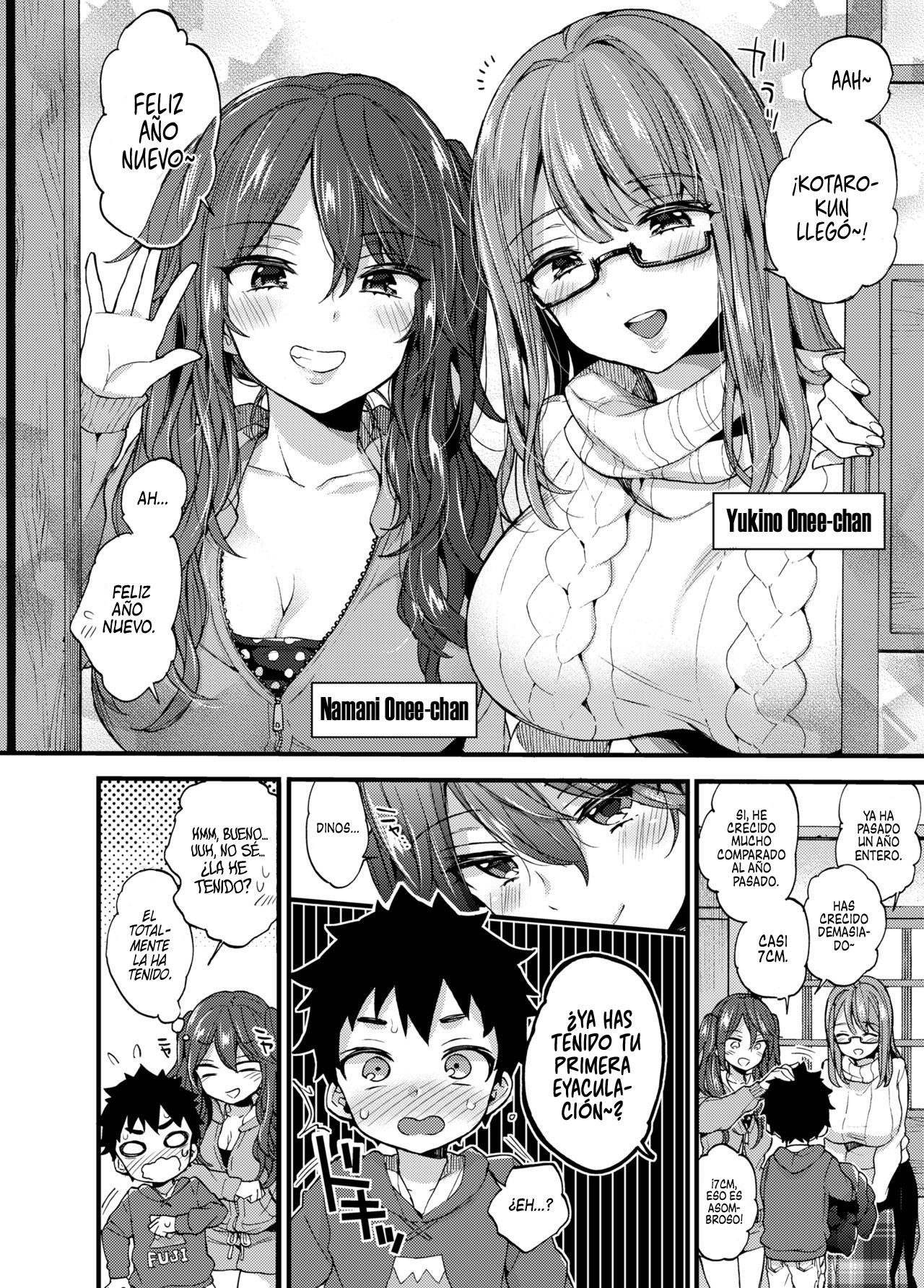 Fuyuyasumi wa Itoko no Onee-chan ni Asonde moraimashita. | Mis Primas quieren Jugar Conmigo durante las Vacaciones de Invierno. page 4 full