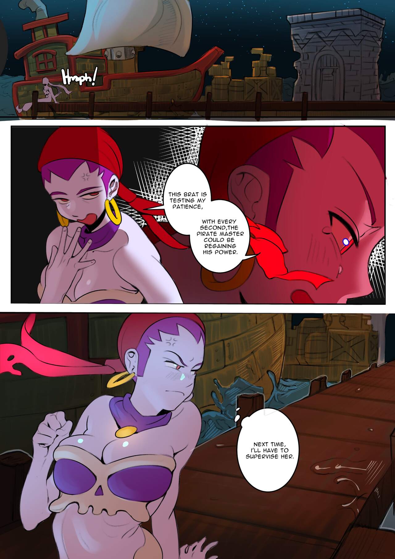 Shantae Tentacle Trouble page 1 full
