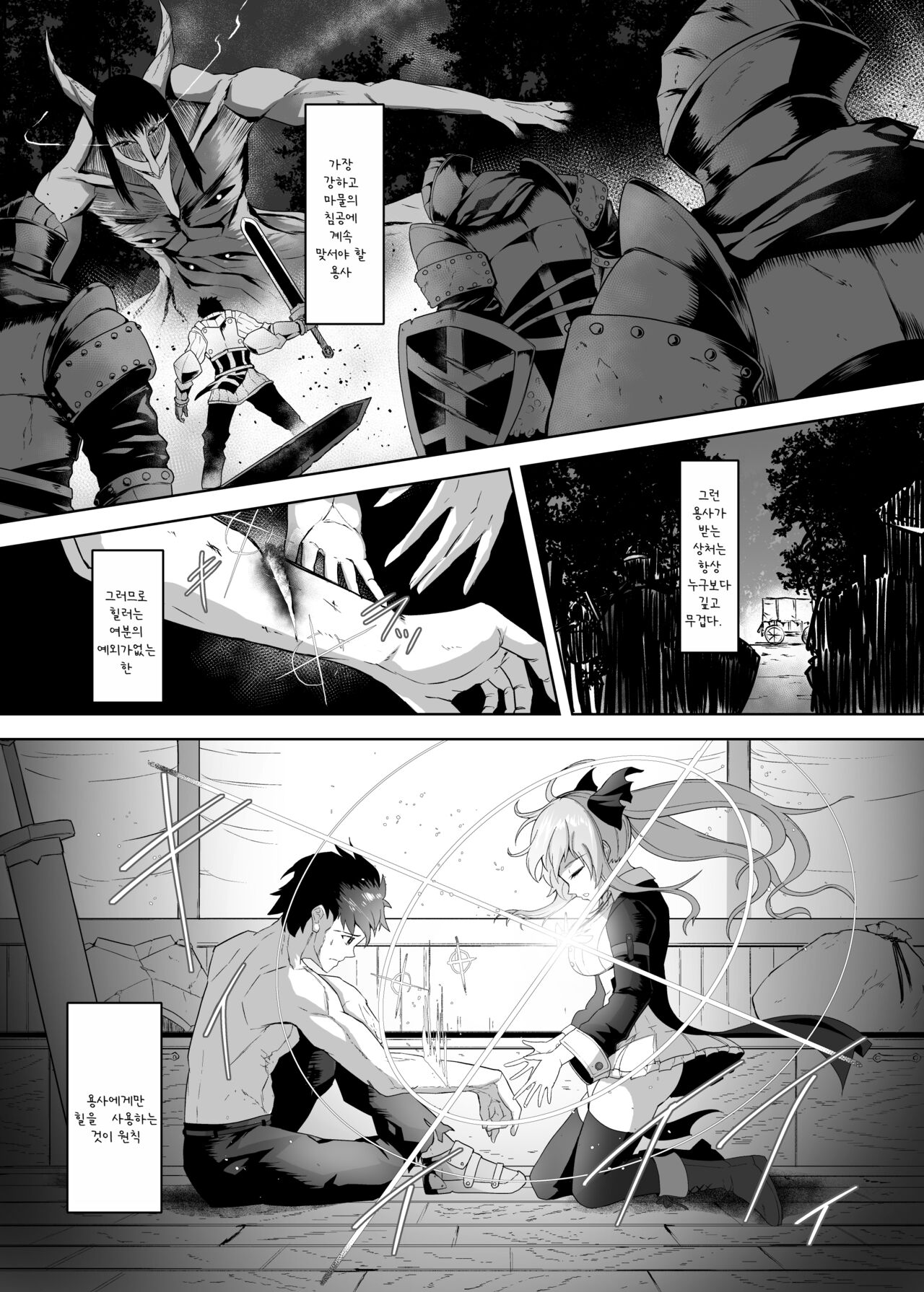 Jumyou o Taika ni Kaifuku Mahou o Tsukau Jutsushi, Nani Hitotsu Mukuwarezu Naburare tsukusu page 3 full