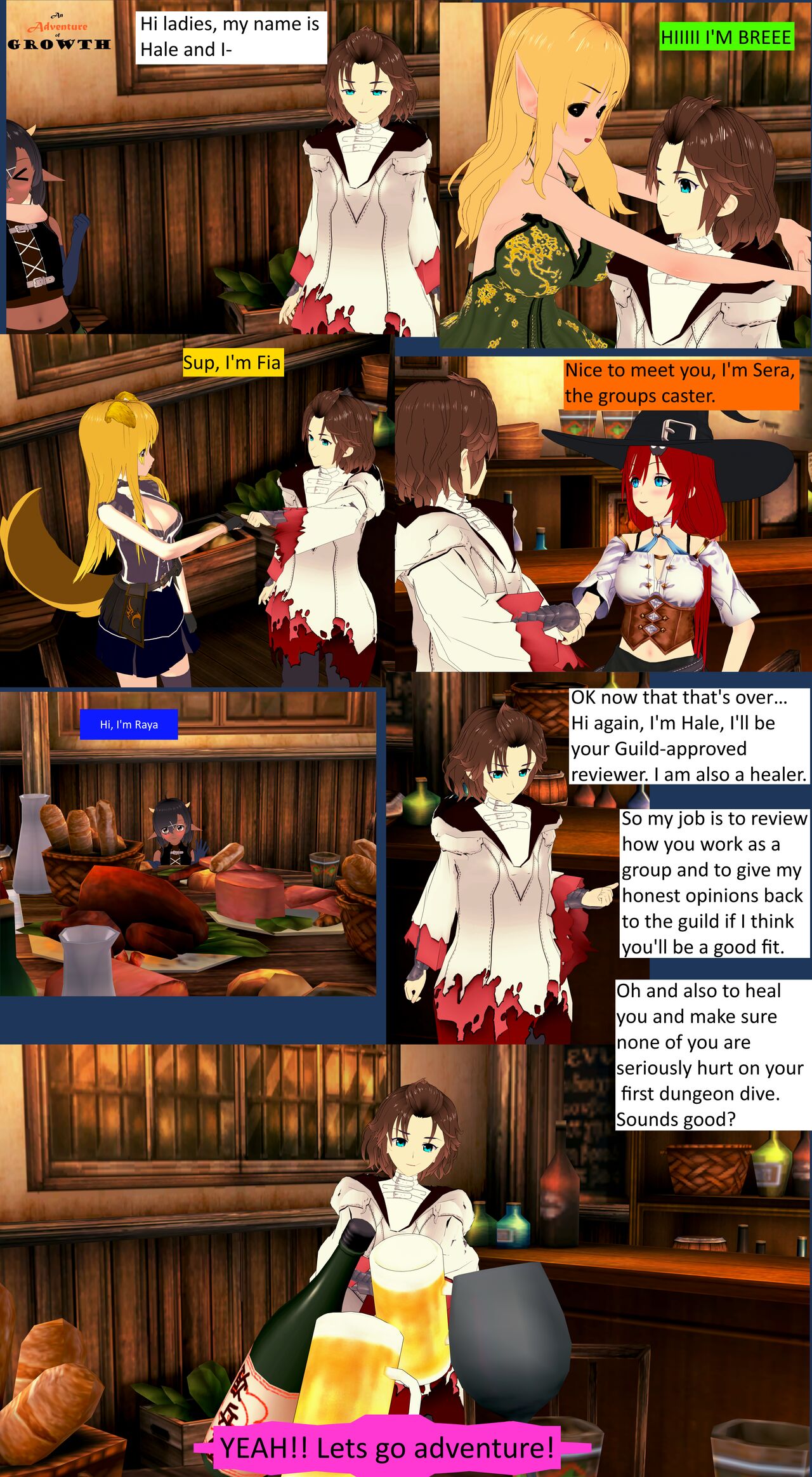An Adventure of Growth page 3 full