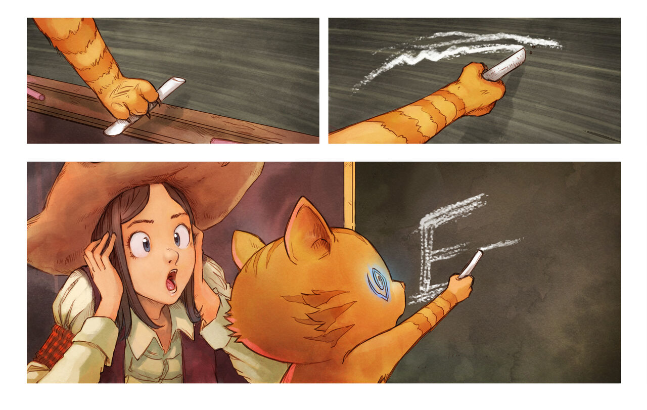 Pepper&amp;Carrot Episode 4: Stroke of Genius page 6 full