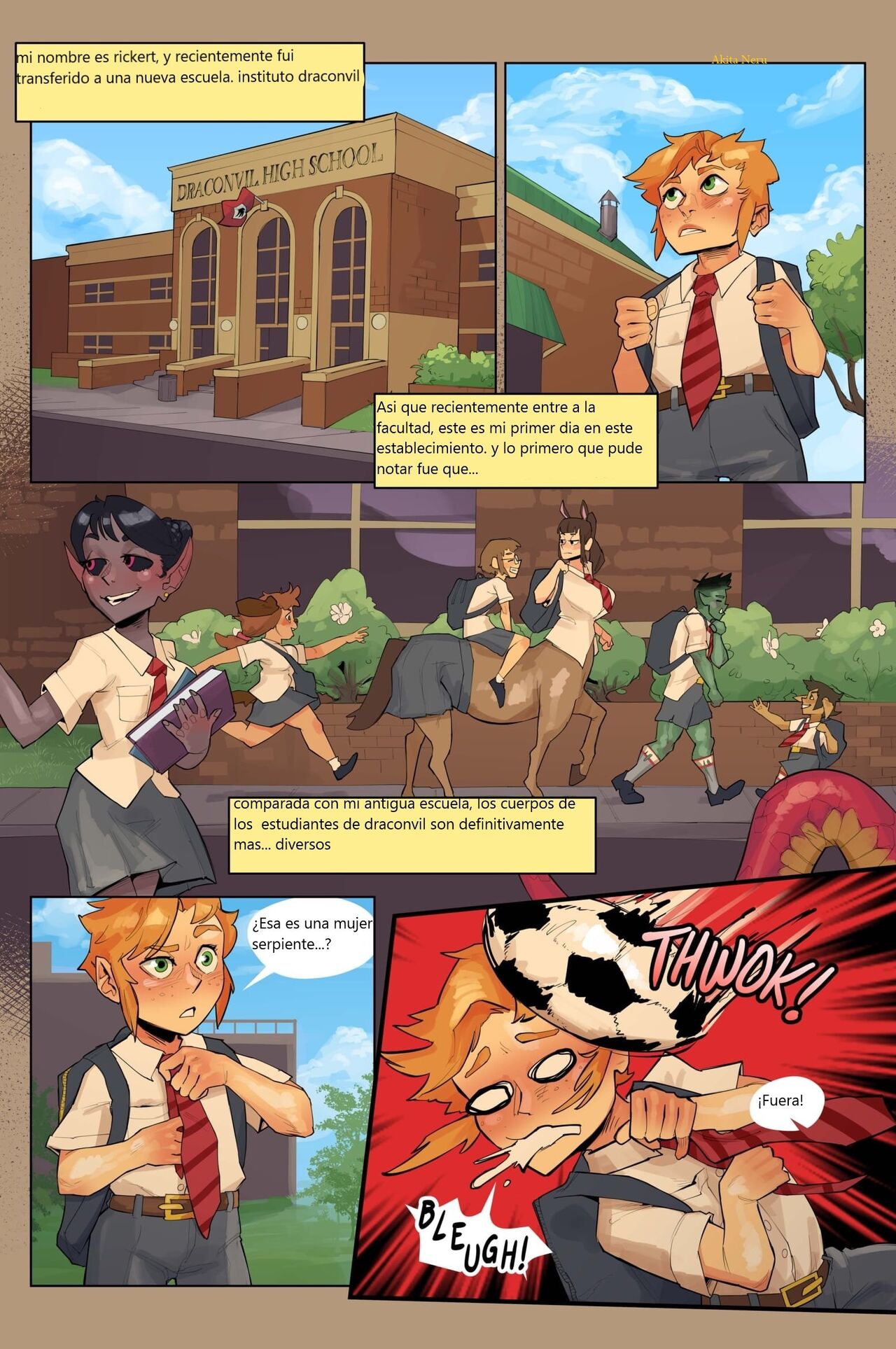 A Boy &amp; His Familiar School Days Ain't that A Kick in the Head page 2 full