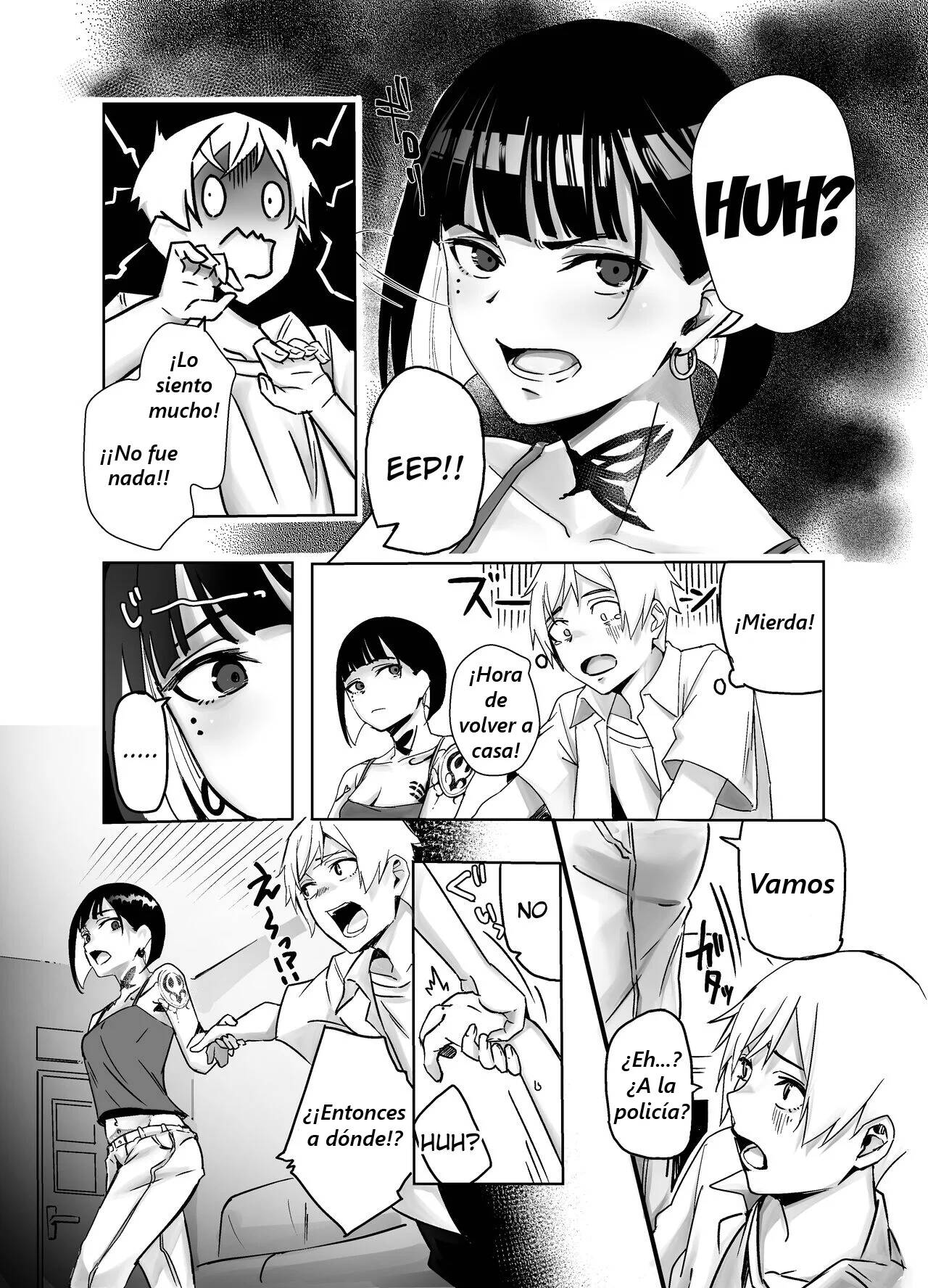 Bar de Deatta Zenshin Tattoo no Onee-san to Icha Love Ecchi page 5 full