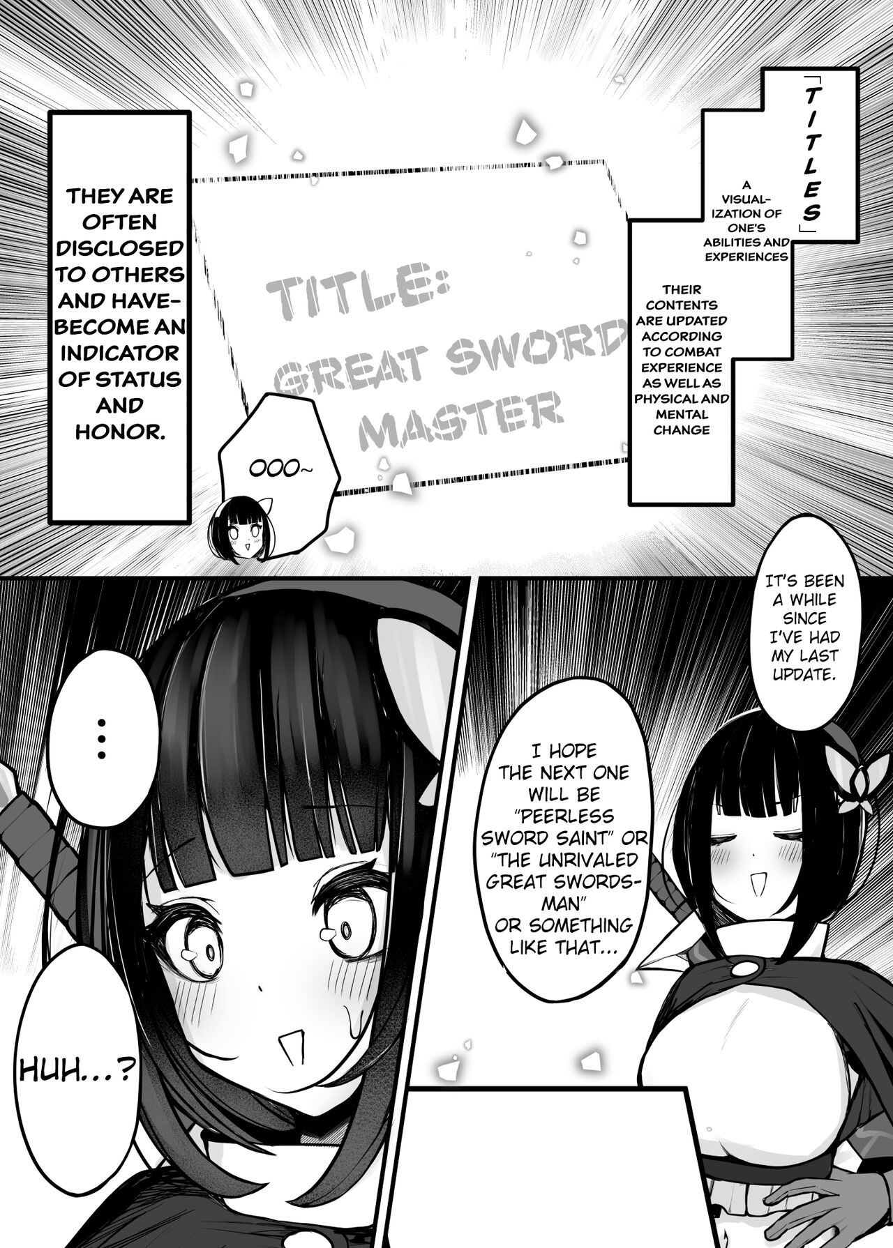 A story about a  Great Sword Master Adventurer who challenges a dungeon where tentacles lurk page 6 full