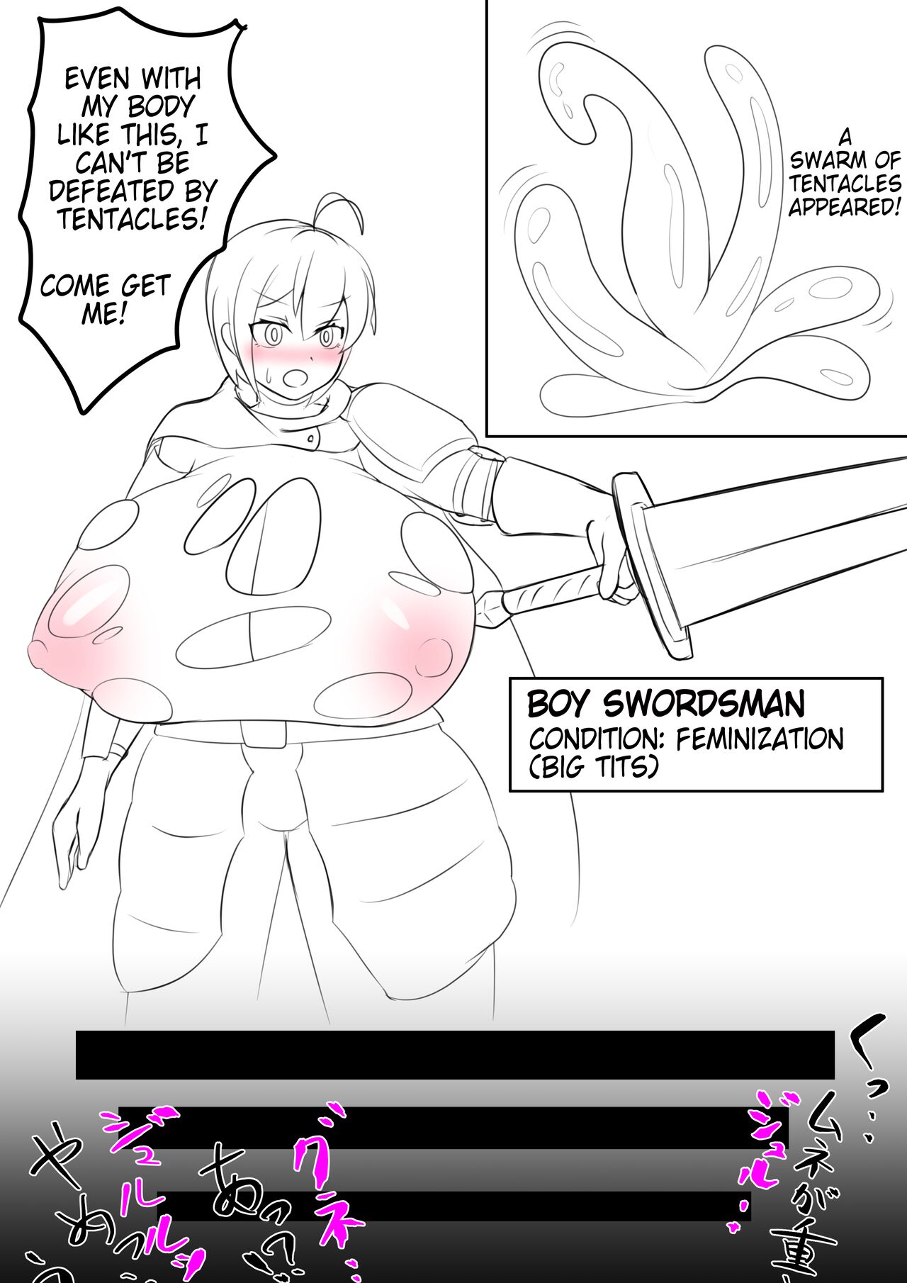 A Story About A Boy Swordsman Whose Body Gets Big Tits page 10 full
