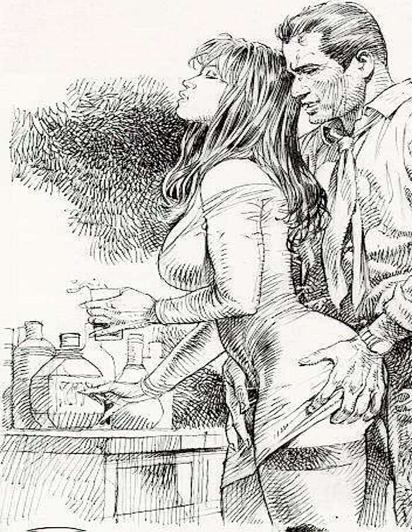 Serpieri, Paolo Eleuteri - Druuna Black &amp; White page 3 full