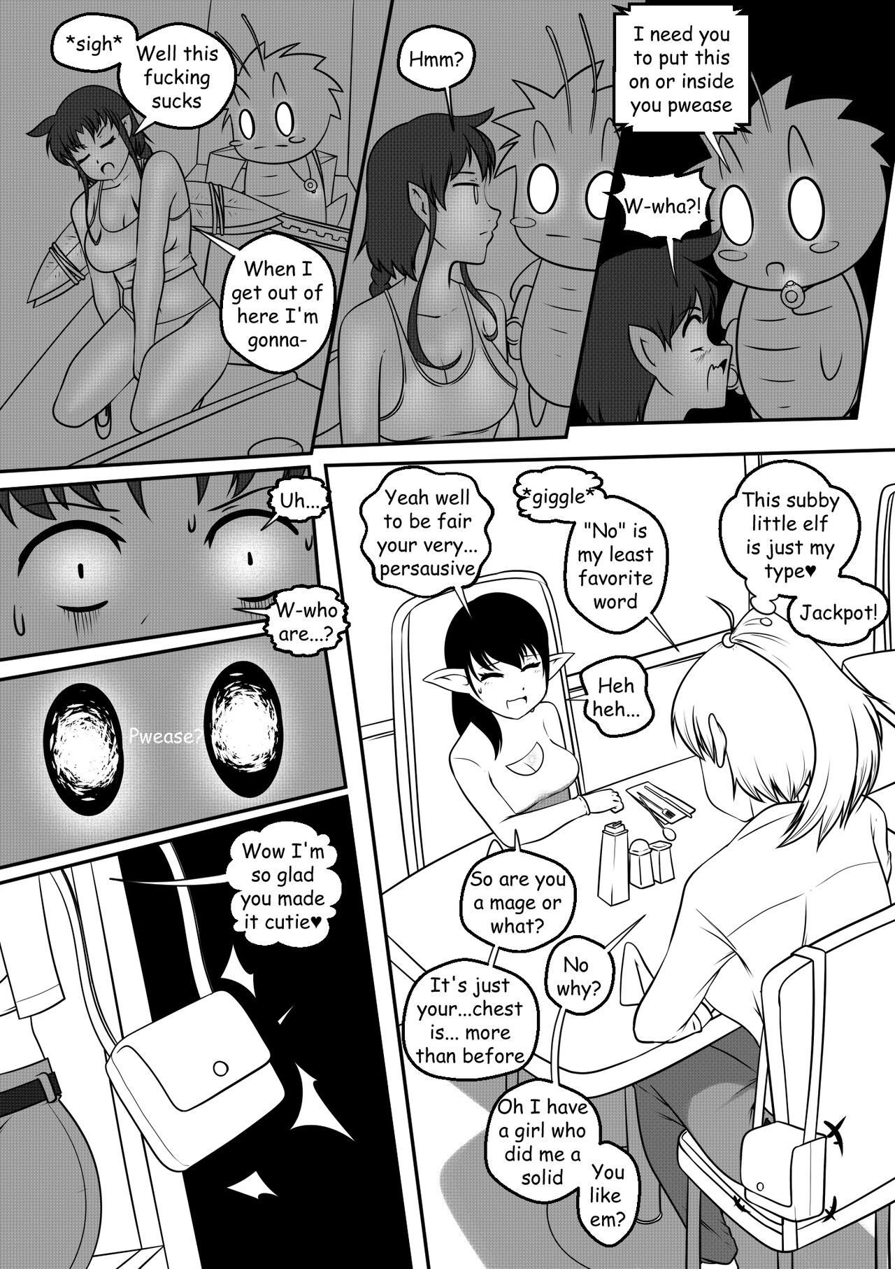 The Switching Game: Bratty Attle page 7 full