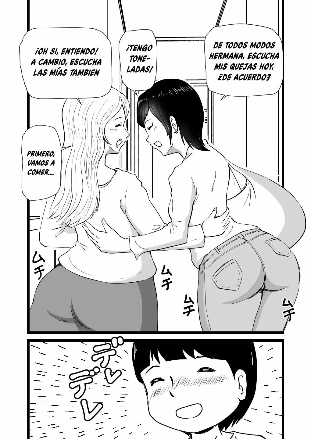 Mama to Ayumi-san ni Shibori Torareru Musuko no Hanashi | LA HISTORIA DE UN HIJO QUE ES EXPLOTADO SEXUALMENTE POR SU MADRE Y AYUMI page 6 full