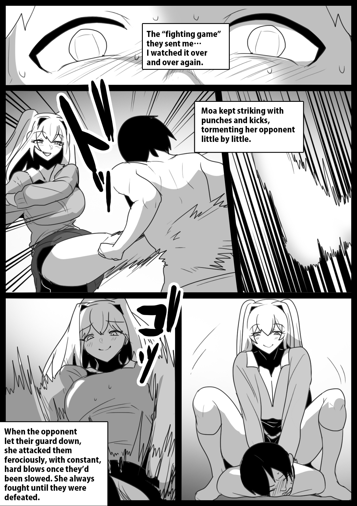 Onaji Class no  Onna Tomodachi ni Maso Bare shite, Sandbag Dorei ni  Otosareta Hanashi. | Turned into a punching bag slave by two girls in my class who found out I was a masochist page 10 full